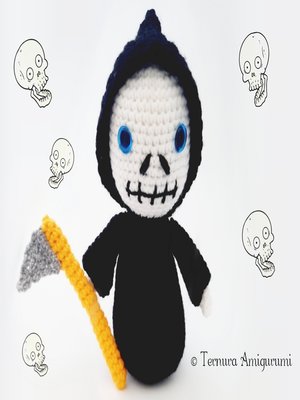cover image of Crochet pattern the grim Reaper
